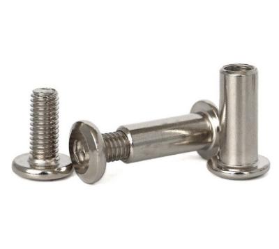 China Imperial Measurement Automotive Stainless Steel M6 Socket Nut and Screw with Chrome Plated Finish Designed to JIS Standard for sale