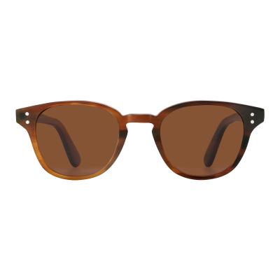 China Fashion Sunglasses Free Custom Logo Buffalo Horn Sunglasses With UV400 Polarized Lens Wooden Horn Sunglasses for sale