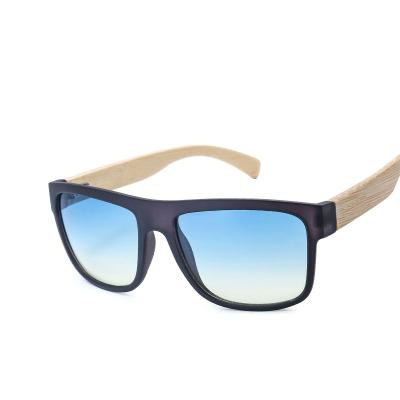 China 2020 Fashion Sun Glasses Sentai PC Frame Temple Bamboo Sunglasses Sports Sunglasses for sale