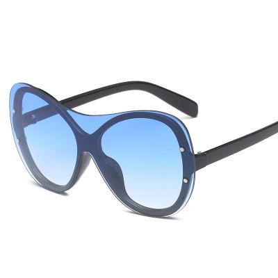 China Summer unisex eyewear sunglasses fashion cheap promotion price oversized full lens plastic sunglasses for sale