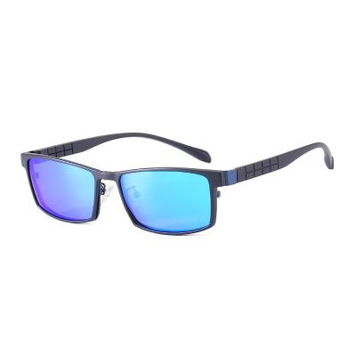 China Comfortable Removable Polarized Magnetic Optical Lenses Fashion Sunglasses Vintage UV400 TR90 Sunglasses For Men for sale