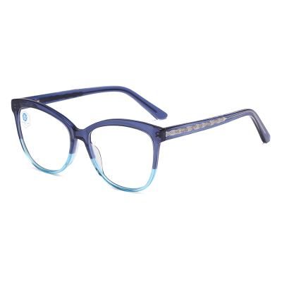 China Hot Selling Blue Light Glasses Fashion Anti Running Glasses Fashion Acetate Glasses For Unisex Age for sale