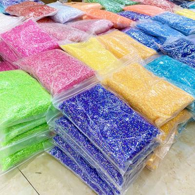 China Wholesale 30000 Piece Jelly Rhinestones AB Clear Resin Flatback 5mm Flatback Mixed Size Resin Fake Stone for sale