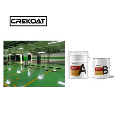 China Low Viscosity Hard Wearing Water Based Floor Coating / Paint Solventborne 1mm for sale