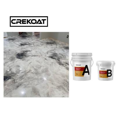 China Metallic Additive Waterproof Epoxy Resin Clear Epoxy Coating for sale