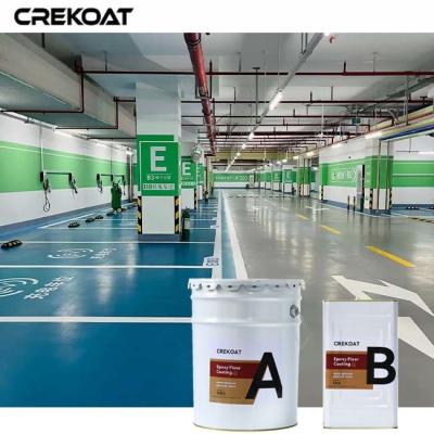 China Anti-Microbial Commercial Epoxy Floor Coating Inhibits The Growth Of Bacteria And Mold for sale