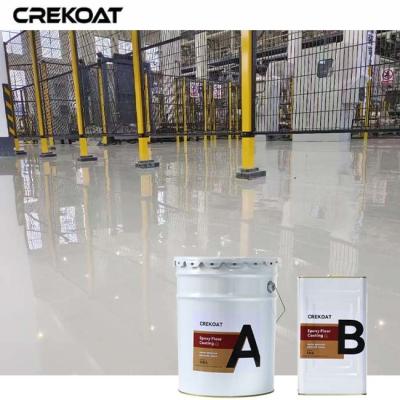 China Decorative Industrial Epoxy Concrete Floor Coating Epoxy Marbling Techniques for sale