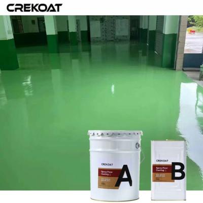 China High-Build Non Slip Epoxy Floor Coating Provide Robust Protection for sale