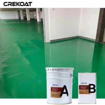 China Durable Industrial Epoxy Floor Coating System Combines Epoxy Resin With Quartz for sale