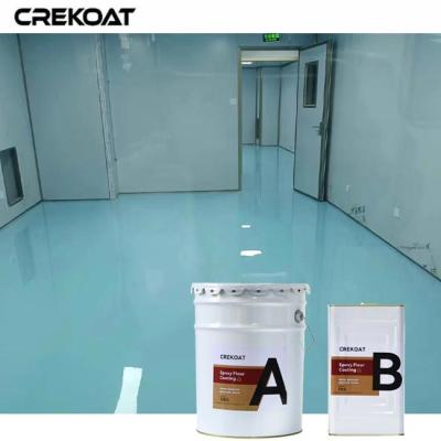 China Quick Installation Industrial Epoxy Floor Coating Minimizes Downtime for sale