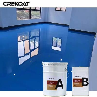 China Fast Curing Times Industrial Epoxy Paint For Concrete Floor With Marble Or Granite Chips for sale