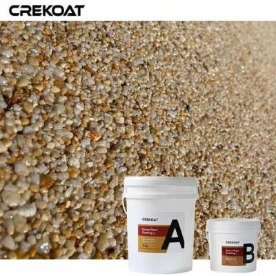 China UV Resistant Resin Washed Stone Reflective Pebbles Stone Epoxy For Shimmering Effects for sale