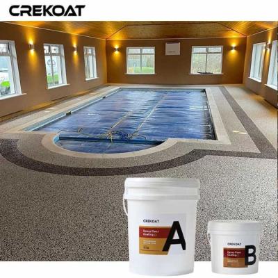 China Custom Designs Resin Washed Pebble Stone Epoxy Slip Resistance And Easy Maintenance for sale