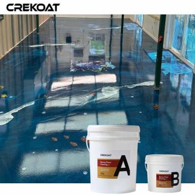 China Quick Cure Times Metallic Polyaspartic Floor Coating Enhanced Resistance To Yellowing for sale