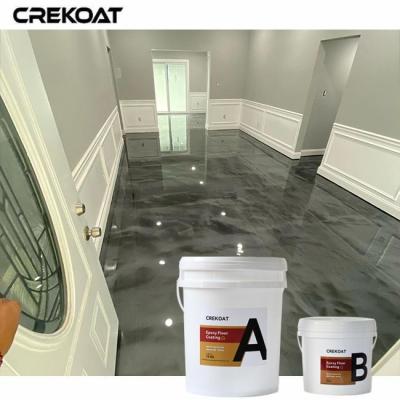 China High Reflectivity Silver Metallic Epoxy Mirror-Like Finish Fast Cure Time For Minimal Downtime for sale