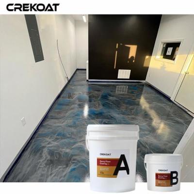 China Self-Leveling Metallic Epoxy Floor Coating For Heavy-Duty Use for sale