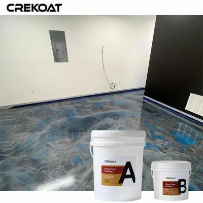 China Anti-Static Properties Metallic Epoxy Floor Coating Or Electronic-Sensitive Areas for sale