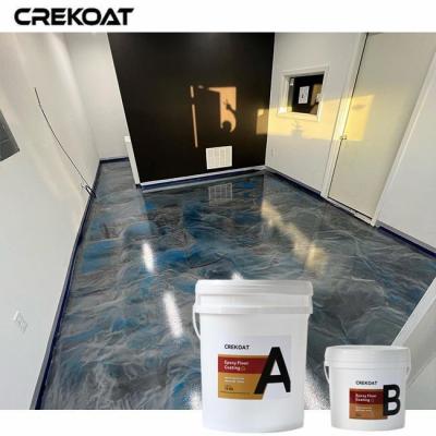 China Metalen epoxyvloercoating met een laag VOC-gehalte Te koop