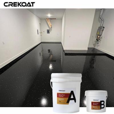 China Unique Aesthetic Residential Metallic Epoxy Floor Coating Resistant To Fading From UV Exposure for sale