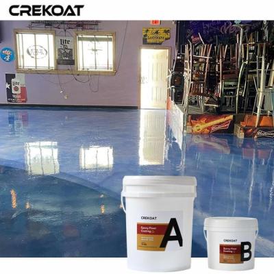 China Versatile Pearl Metallic Epoxy Floor Coatings Luminescent Or Glow In The Dark Options for sale