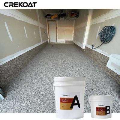 China Low Temperature Application Polyaspartic Floor Paint For Colder Climates for sale