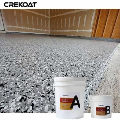 China Heat Resistant Epoxy Flake Floor Coating Handles Sudden Temperature Changes Well for sale