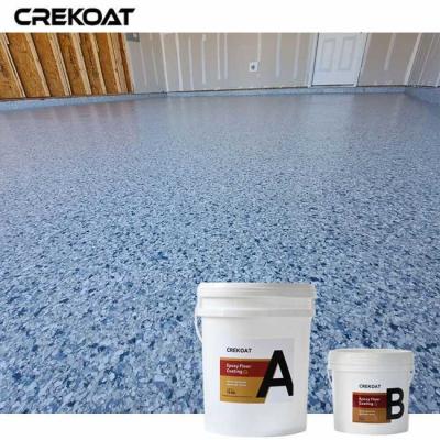 China Grey Epoxy Floor With Flakes Anti-static Properties For Tech Environments for sale