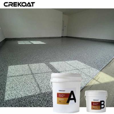 China Single Coat Polyaspartic Epoxy Floor Enhance Durability Color Vibrancy And Resistance for sale