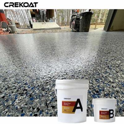 China Low VOC Polyaspartic Floor Coating Customizable Finishes Matte Satin Or High Gloss for sale