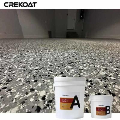 China Rapid Curing Full Flake Epoxy Floor Coating For Quick Project Completion Seamless Finish for sale