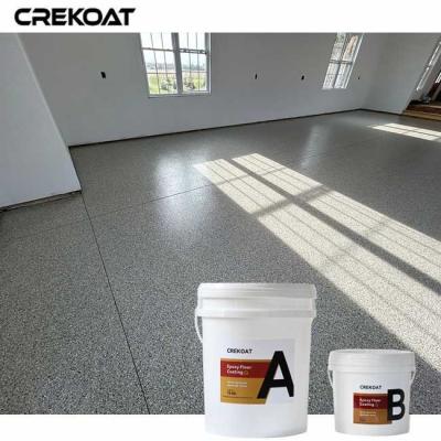 China Variable Gloss Levels Floor Paint With Flakes For Heavy Wear Areas for sale