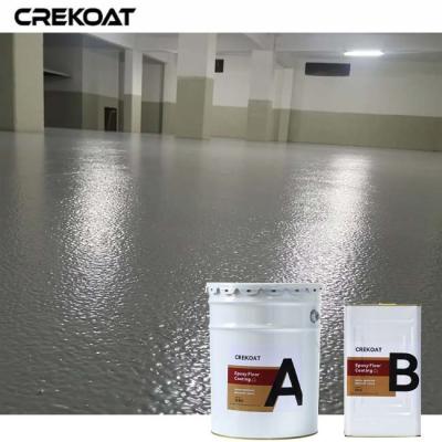 China High-Build Epoxy Floor Covering Creates Thick Protective Layers For Heavy-Duty Use for sale