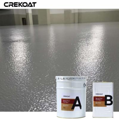 China Commercial Kitchen Epoxy Flooring Coating Seamless Transition Between Floor And Wall for sale