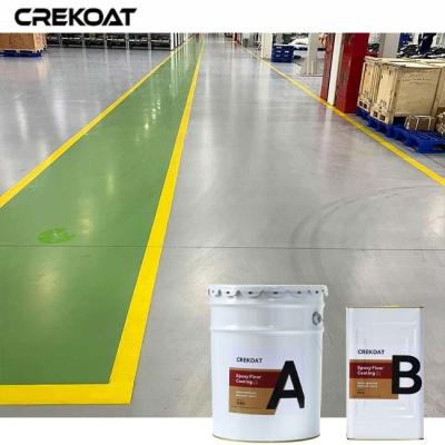 China UV-Stable Epoxy Floor Coating Over Concrete Resist Yellowing And Degradation From Sunlight for sale