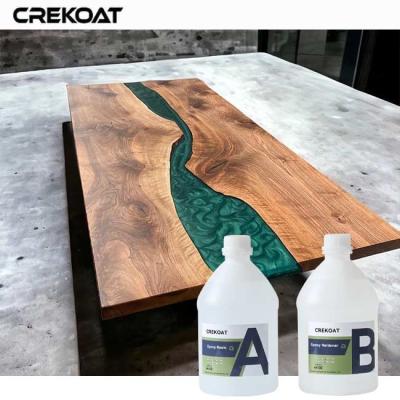 China Wood Clear Coat Epoxy Cures To High Gloss Finish That Resists Yellowing for sale