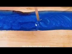 Non Flammable 2 Gallon Epoxy Resin For Casting River Tables Bar Tops Self Degassing