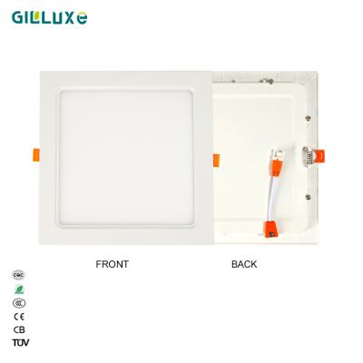 China Lighting Recessed Lamp Aluminum Body Material Anti-glare Reflector Square Led Downlight en venta