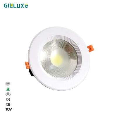 China Modern Ceiling Ultrathin Lamp Round Aluminum Fixtures Recessed COB Downlight Led Light For Household Office for sale