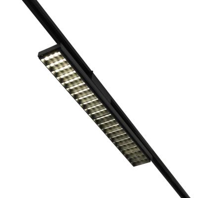 China New Modern High Lumen Wall Grille Seal Anti Glare Magnetic Track System Lighting Led Track Light Te koop