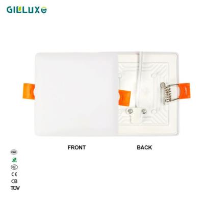 China 2021 New China Factory Price 9W Square Ignition Led Slim Borderless Panel Light for sale