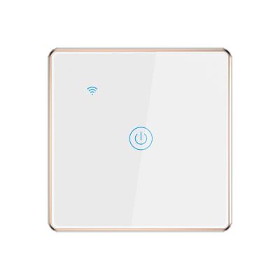 China ABS EU Standard 1 Band Voice Control Tuya Smart Wifi Switch Smartsteps SX and Switch Light Controller for sale