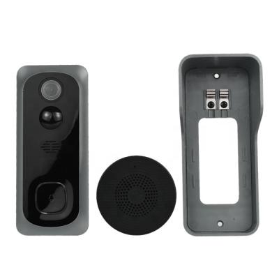 China 1920(H)*1080(V) 1080p HD lush smart wireless camera Ip54 visual doorbell entrance anti-theft protection for sale