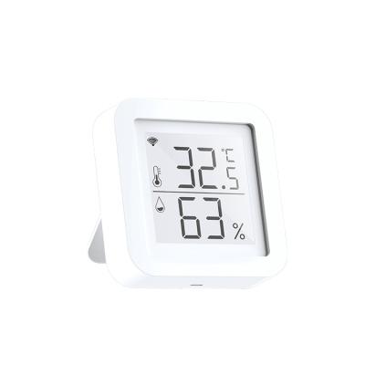 China Temperature Humidity Detect New Tuya App Monitor Wifi Remote Temperature Humidity Enumeration Sensor with LCD Screen for sale