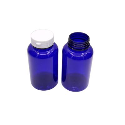 China Hot Sales 200ml Medicine Pet Pill Medical Capsule Pull Ring Spill Top Plastic Bottle for sale