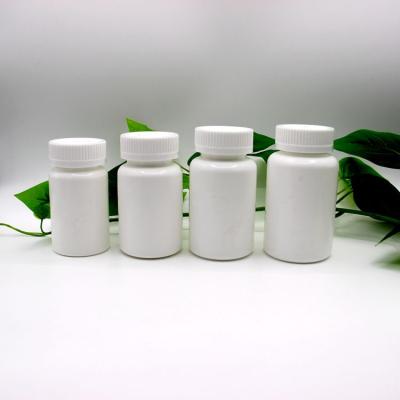 China Hot Factory Sales 150cc HDPE Medicine White Medical Capsule Pill Plastic Bottle for sale