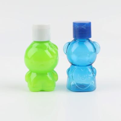 China Transparent Blue 30ml PET Hand Wash Sanitizer Pump Spray Liquid Soap Bottle for sale