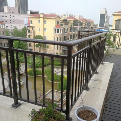 China Modern Stainless Steel Handrail Railing Zinc Steel Balustrade Metal Interior for sale