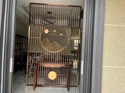 China Low Maintenance Decorative Indoor Metal Divider Screen Partitions for sale