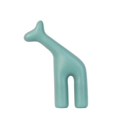 China Gifts Crafts Abstract Traditional Deer Maker Decor Ceramic Animal for sale