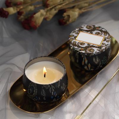 China Art Candle Low Moq Gift Scented Set Essential Oils Scented Scented Candle Organic Premium Luxury Soy Candles Private Label for sale